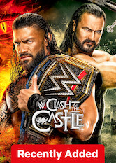 Kliknij by uszyskać więcej informacji | Netflix: WWE Clash at the Castle | Najjaśniejsze supergwiazdy WWE pokonały Atlantyk, aby okryć się mistrzowskim splendorem i rozstrzygnąć zaciekłe rywalizacje w Wielkiej Brytanii.