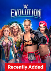 Kliknij by uszyskać więcej informacji | Netflix: WWE Evolution | Supergwiazdy i legendy wrestlingu kobiet przyciągają uwagę i tworzą historię w pierwszym wyłącznie kobiecym Premium Live Event WWE.